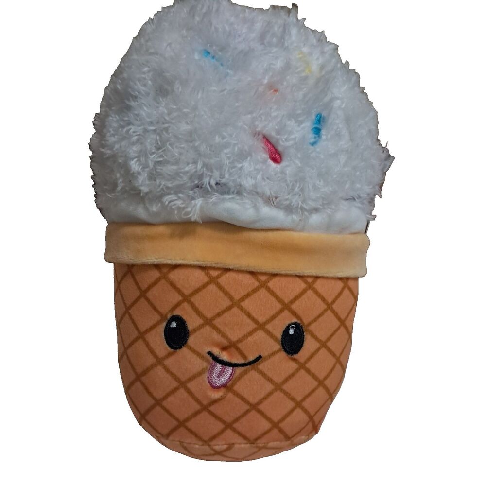 Gigglescape Ice Cream Sprinkles Cone Plush Toy 8" Giggle Scape Target Collect